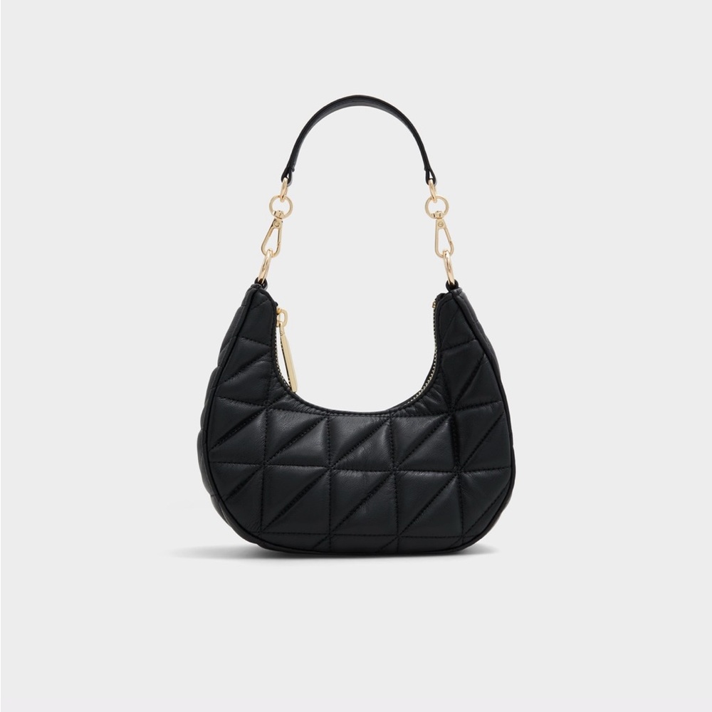 Black Shoulder Bag With Chain Aldo